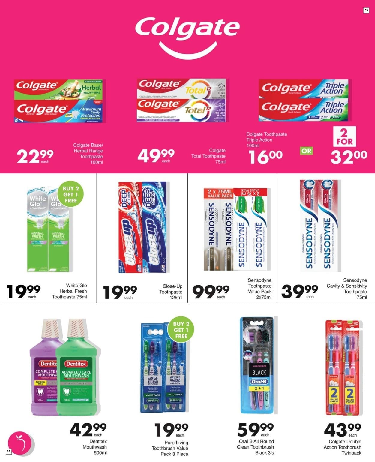 Save Supermarket Specials 25 Mar - 14 Apr - Page 39