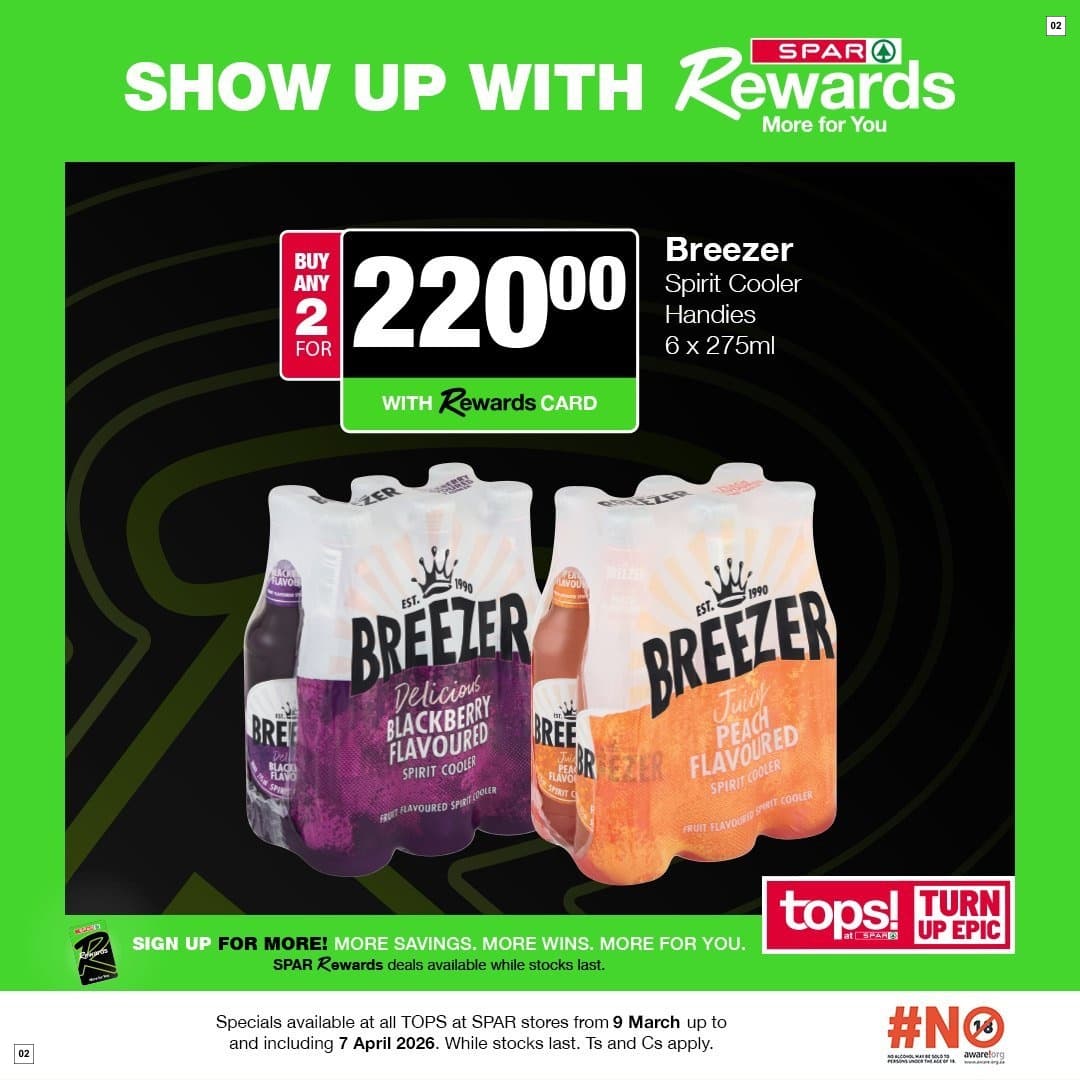 Tops At Spar Specials 09 Mar - 07 Apr - Page 2