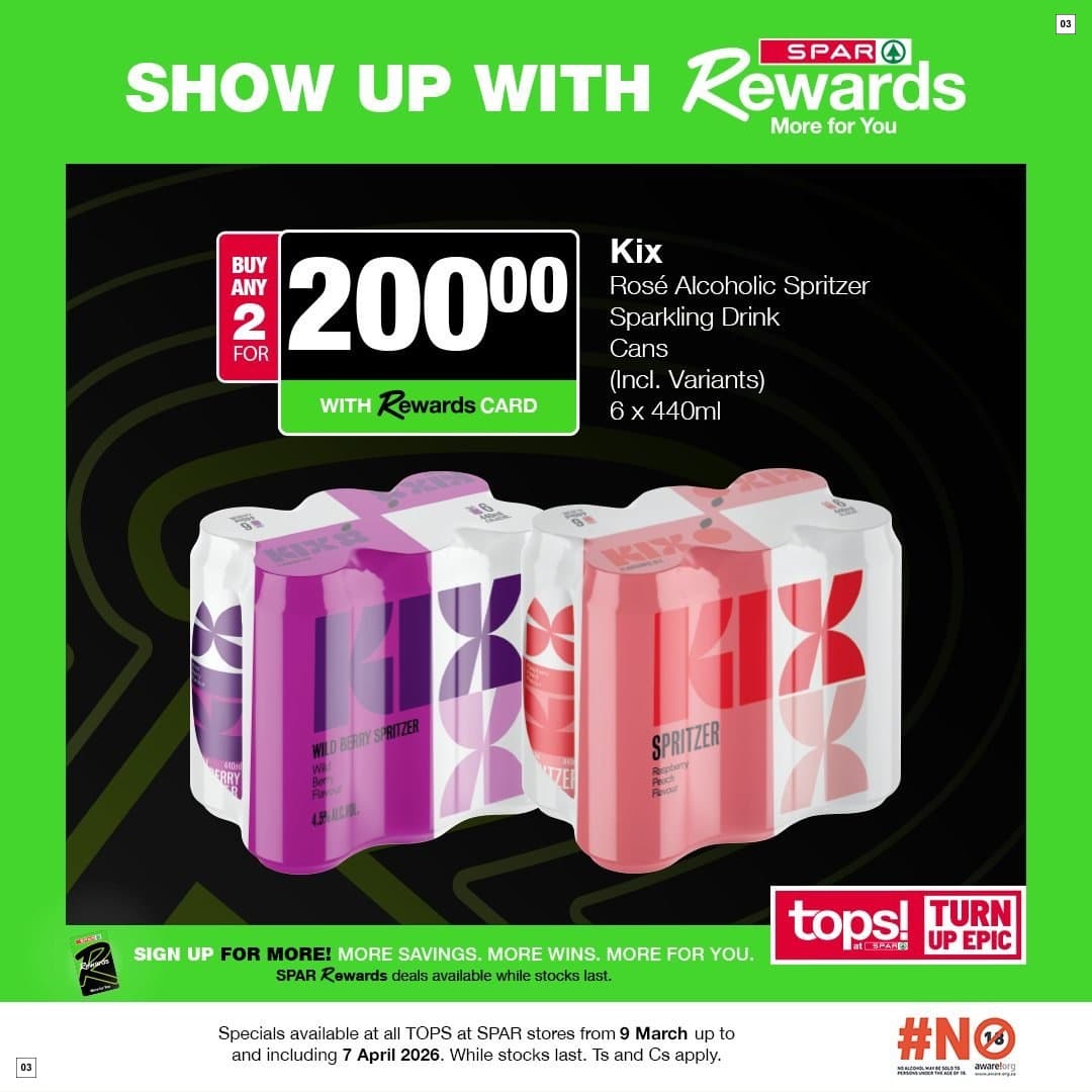Tops At Spar Specials 09 Mar - 07 Apr - Page 3