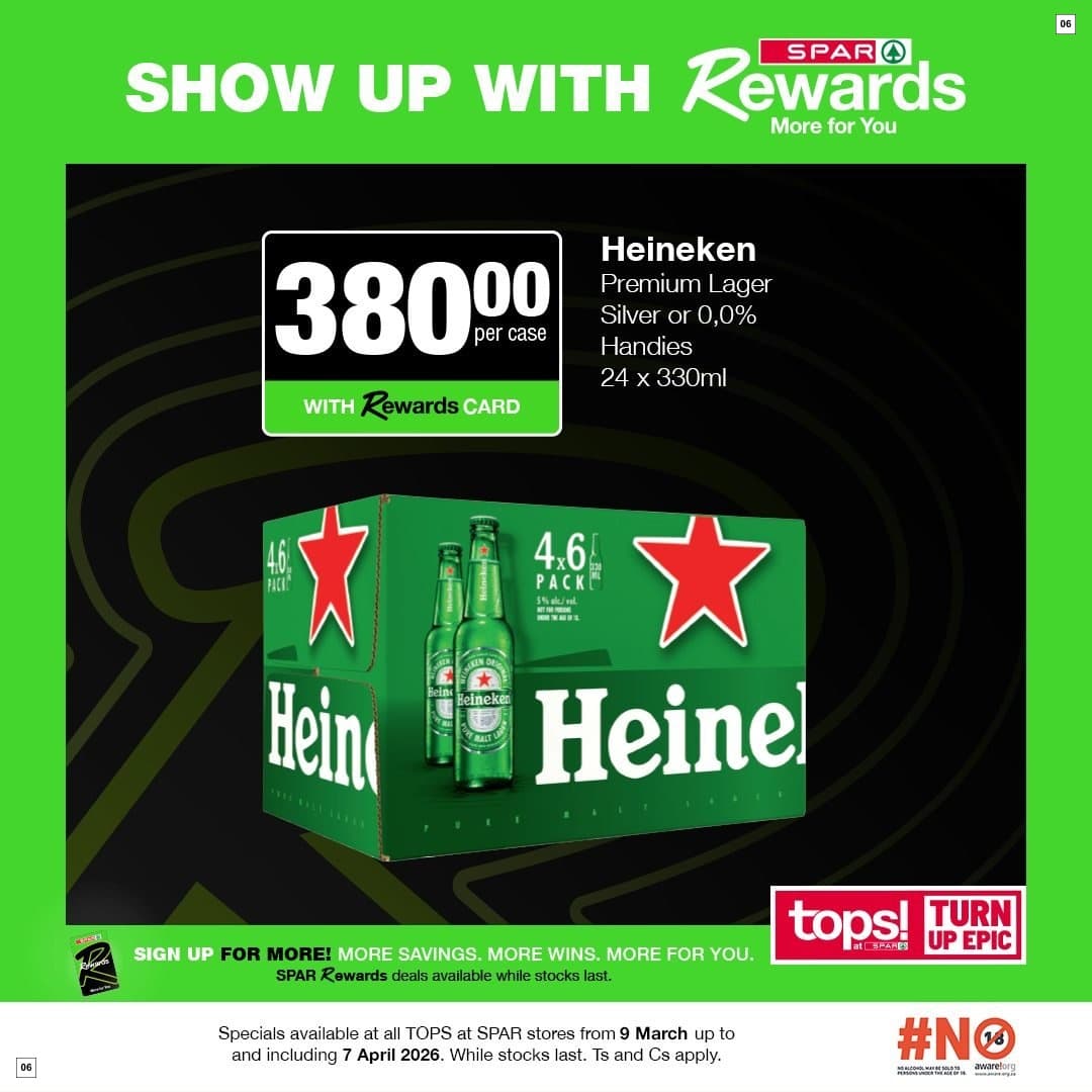 Tops At Spar Specials 09 Mar - 07 Apr - Page 6