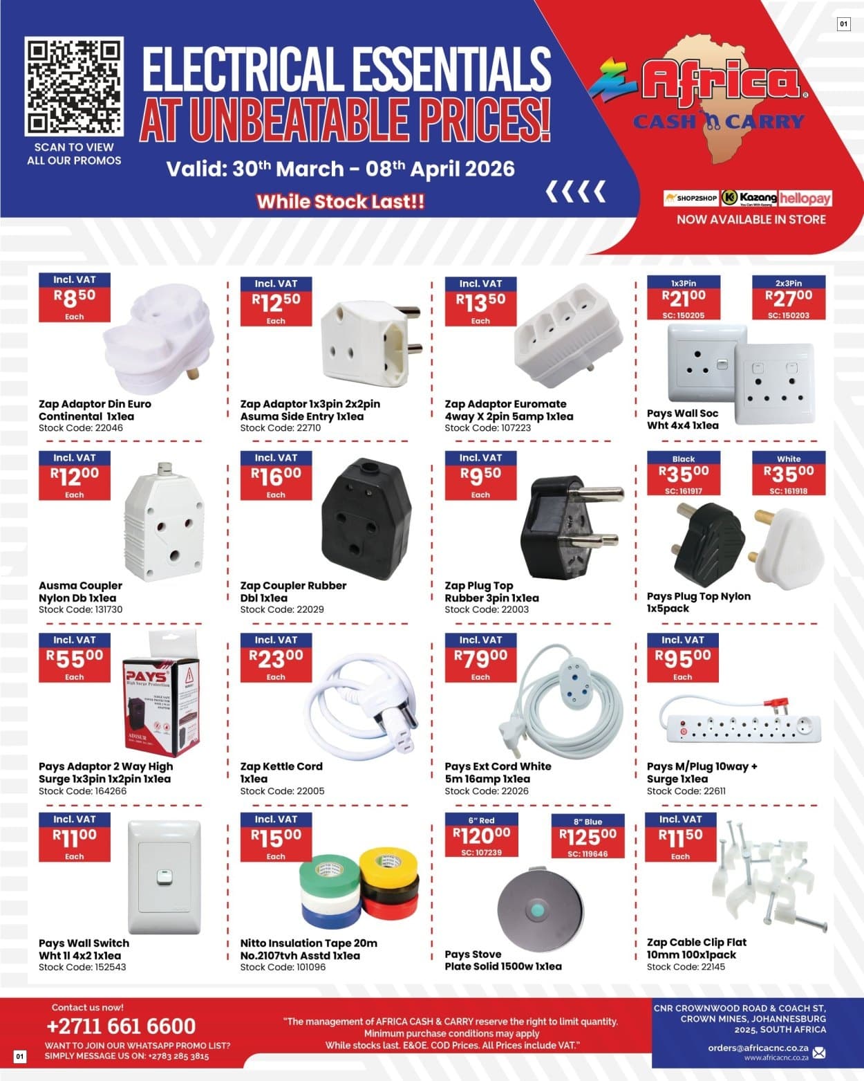 Africa Cash And Carry Latest Catalogue