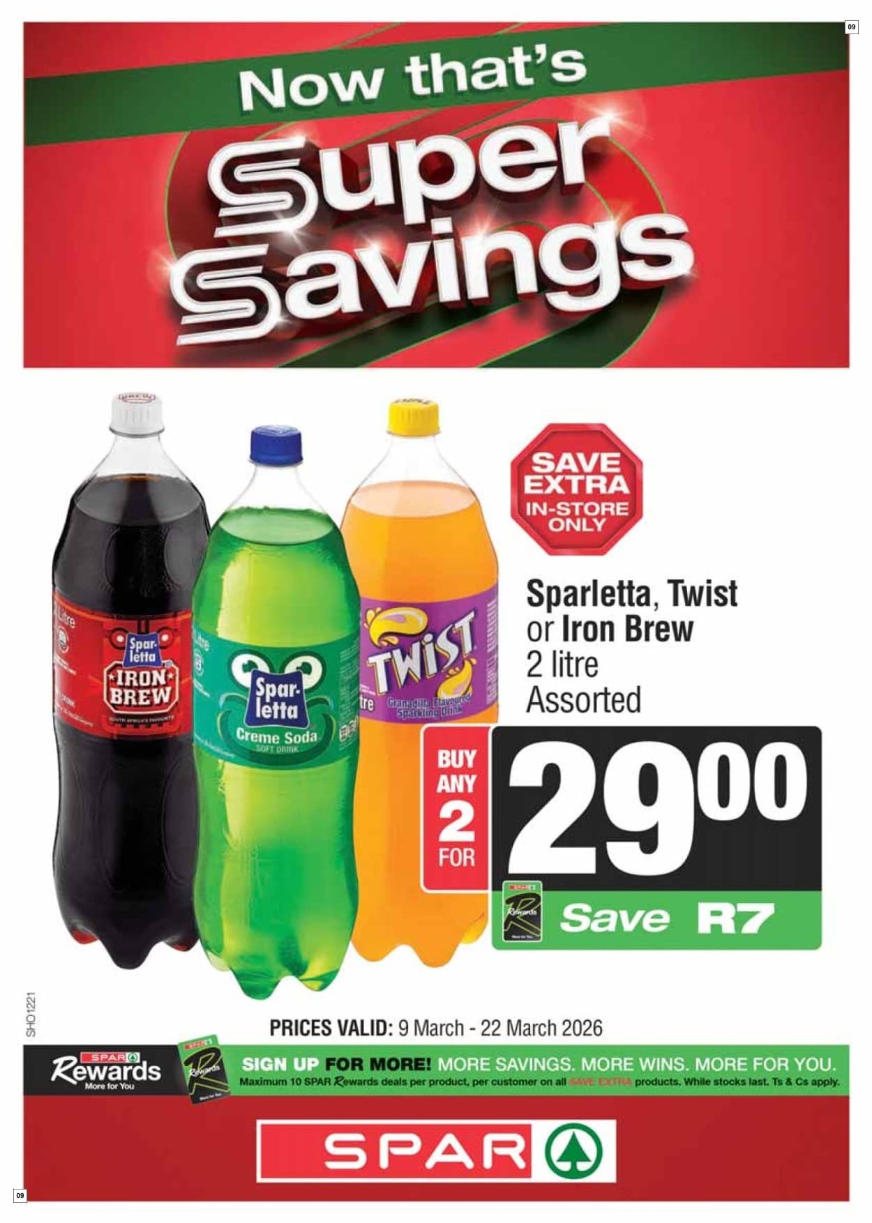Spar Specials 09 Mar - 22 Mar - Page 9