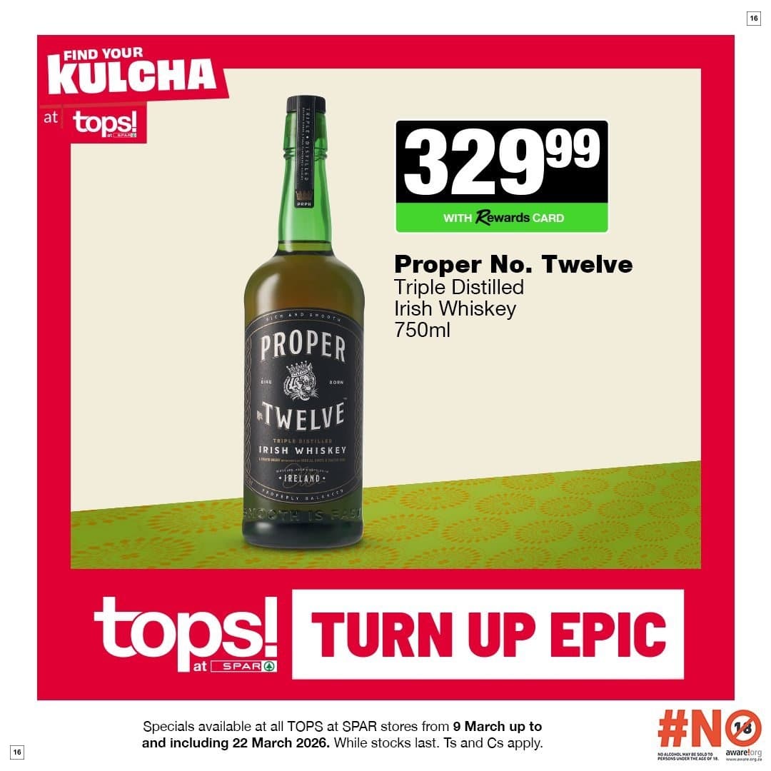 Tops At Spar Fortune Flavours the Bold - Page 16