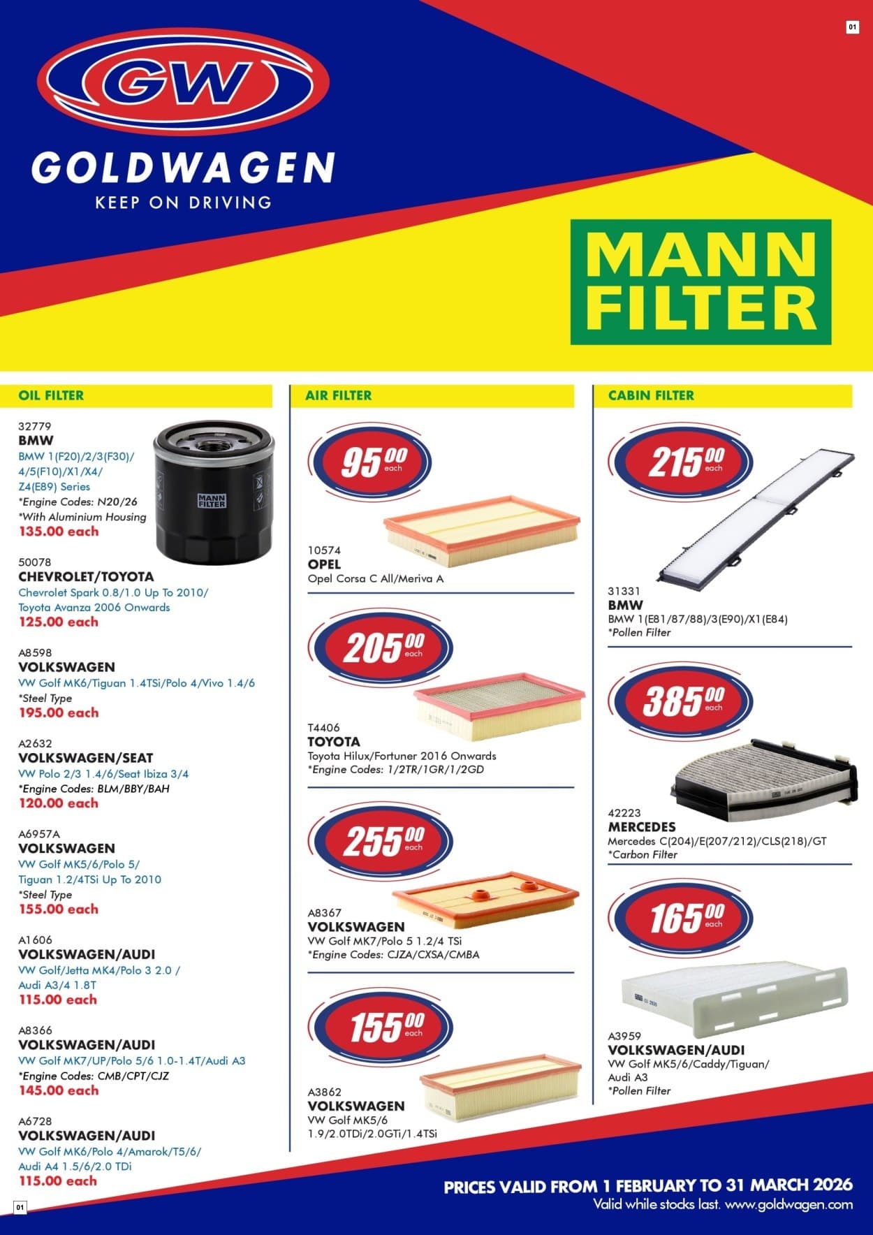 Goldwagen Latest Catalogue