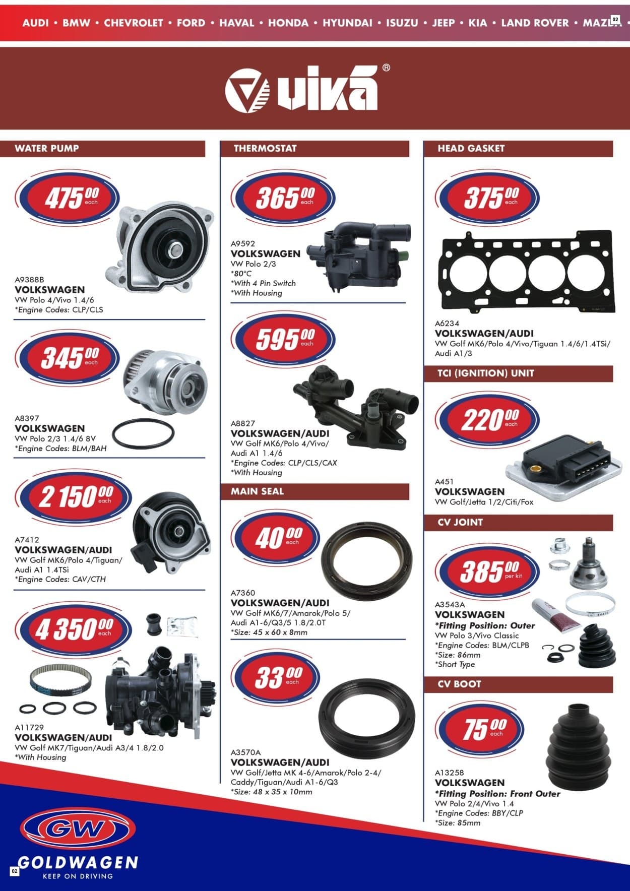 Goldwagen Specials 01 Feb - 31 Mar - Page 2