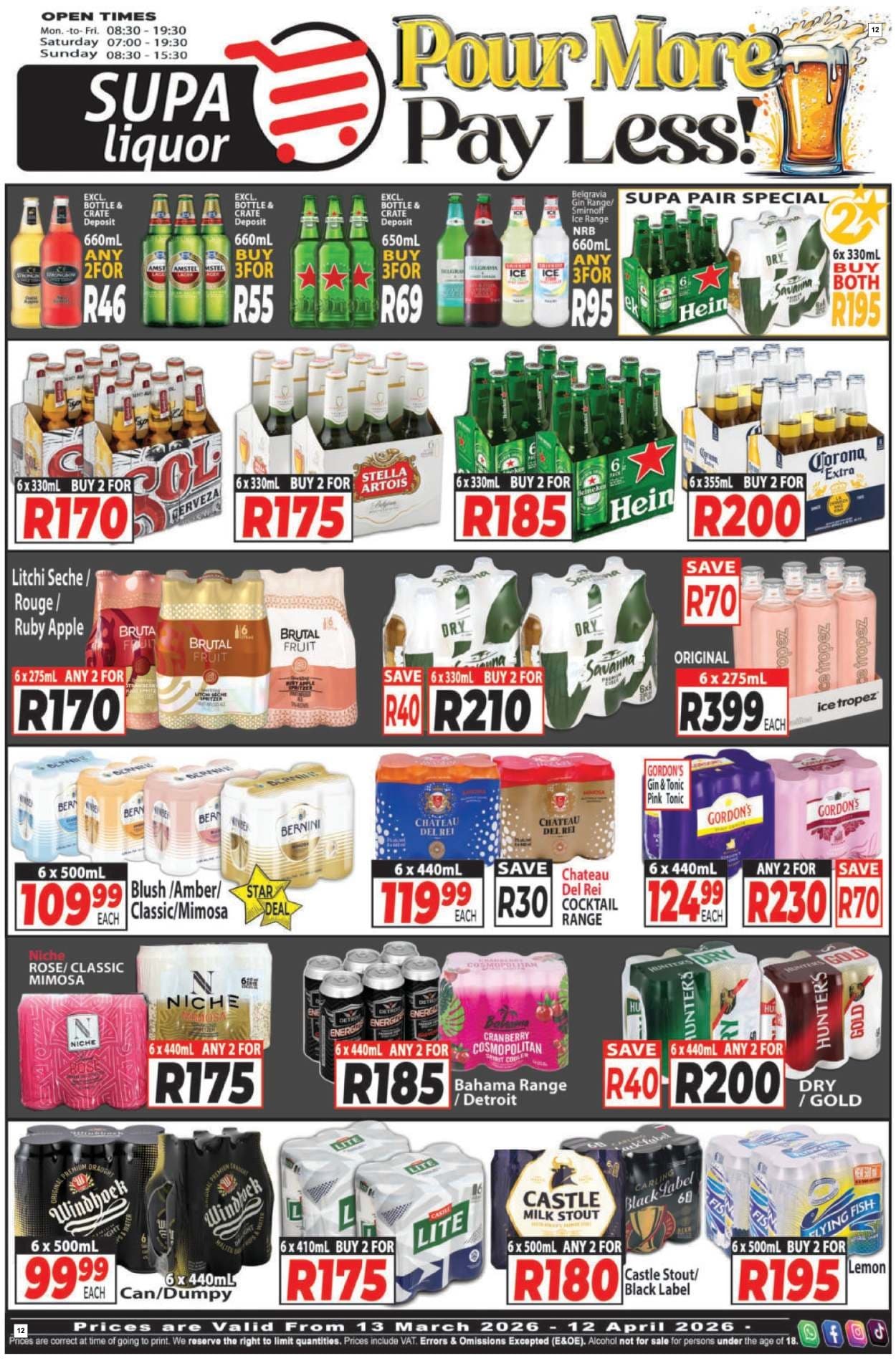 Supa Store Specials 13 Mar - 12 Apr - Page 12