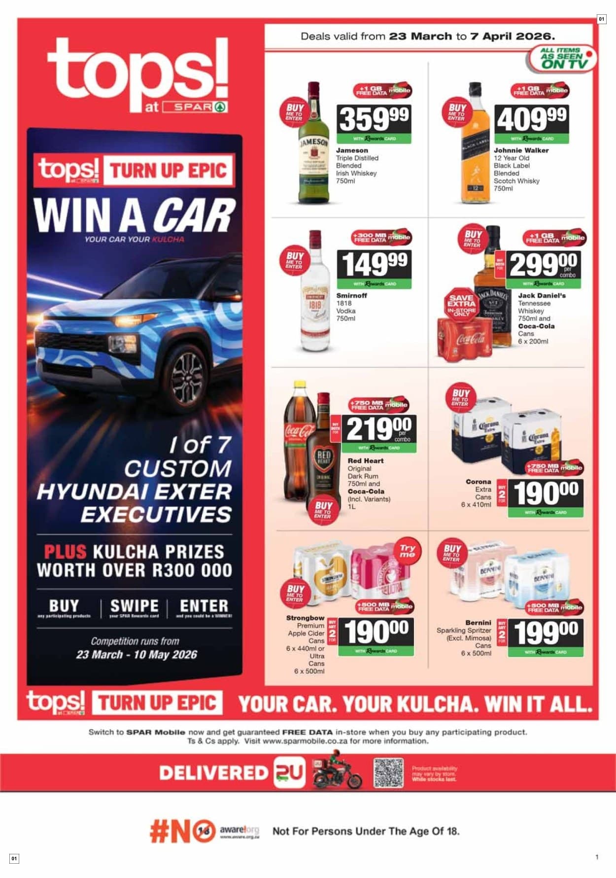 Tops At Spar Latest Catalogue