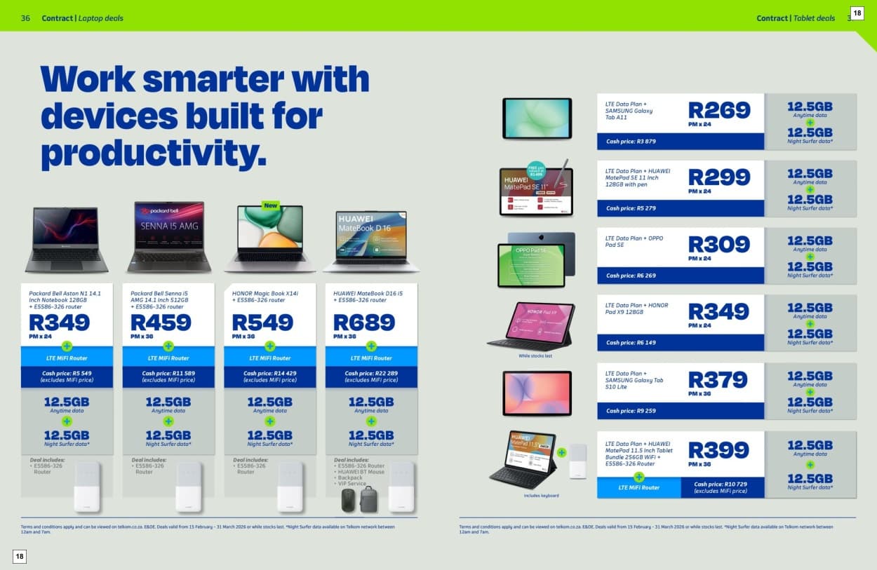 Telkom Specials 15 Feb - 31 Mar - Page 18