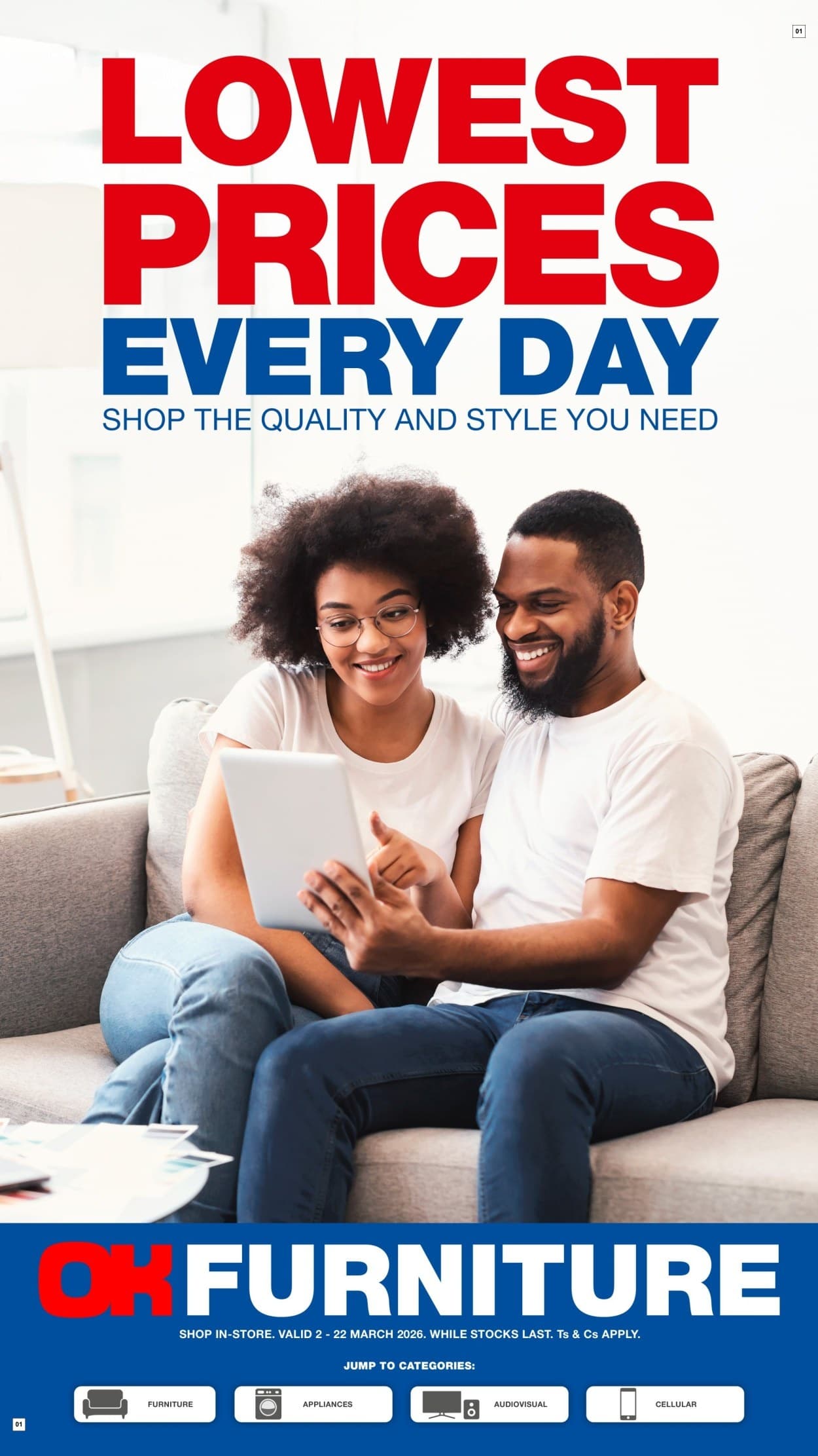 Ok Furniture Specials 02 Mar - 22 Mar