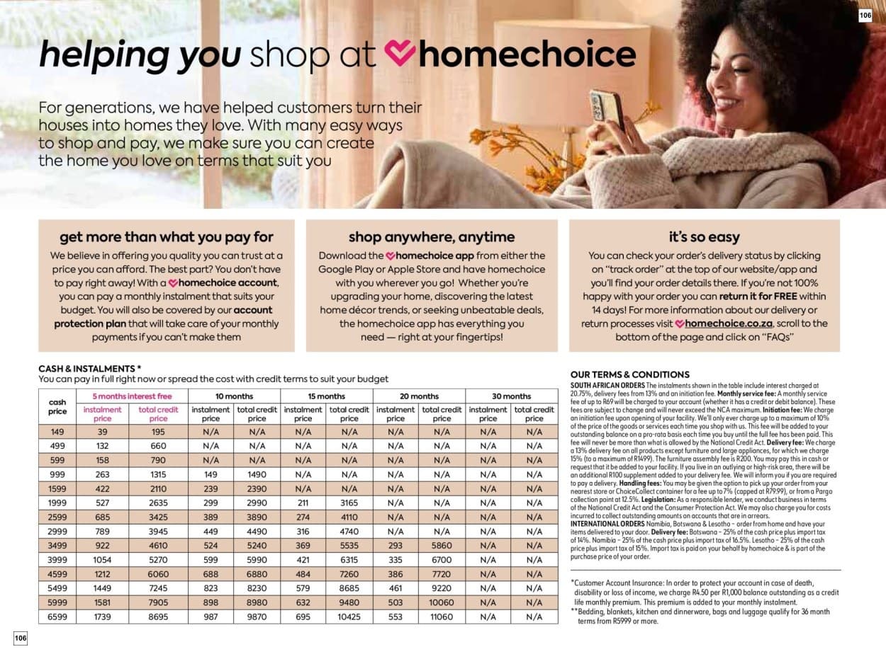 Homechoice Specials 27 Mar - 25 Jun - Page 106
