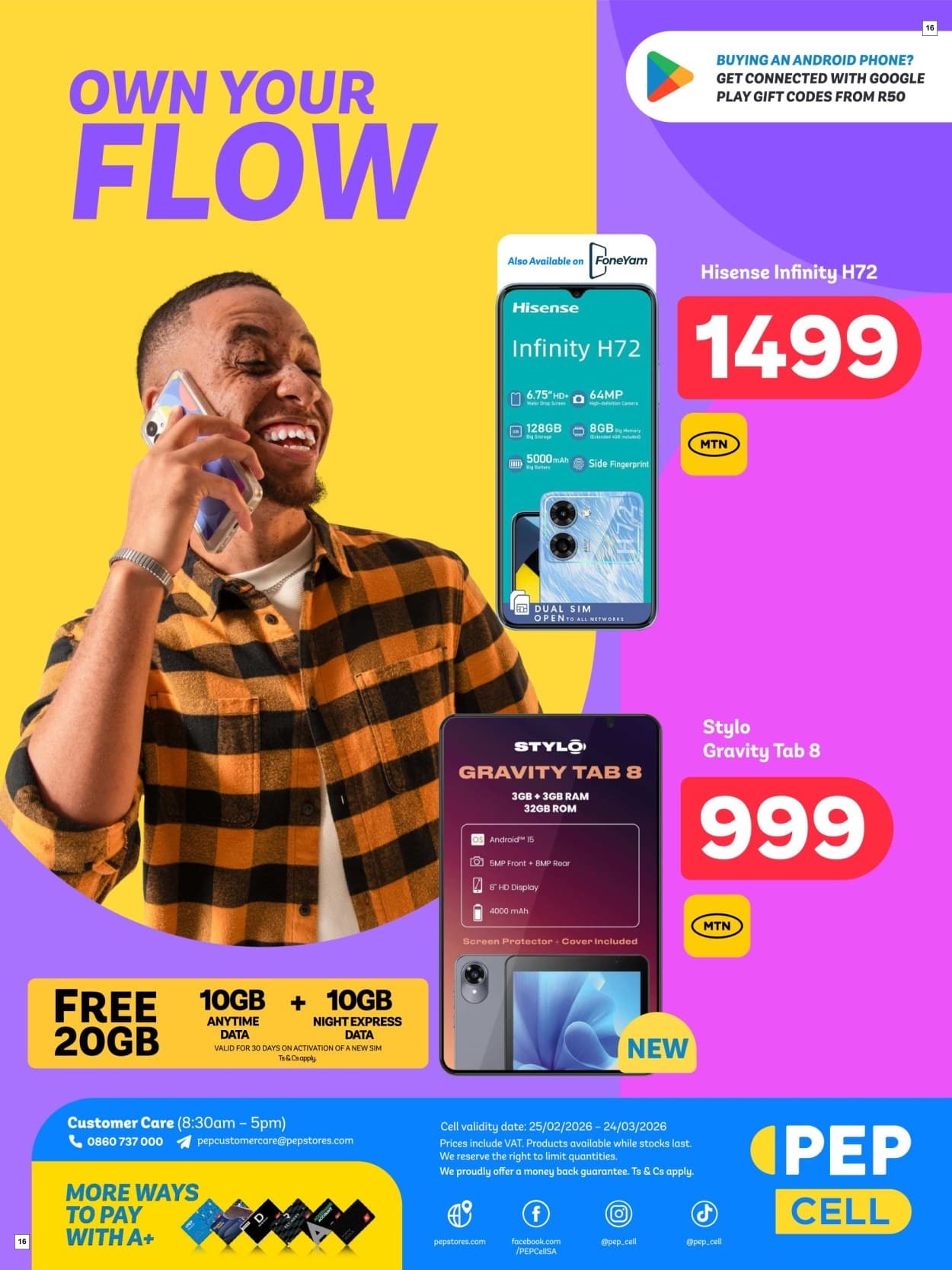 Pep Cell February Deals 2026 - Page 16