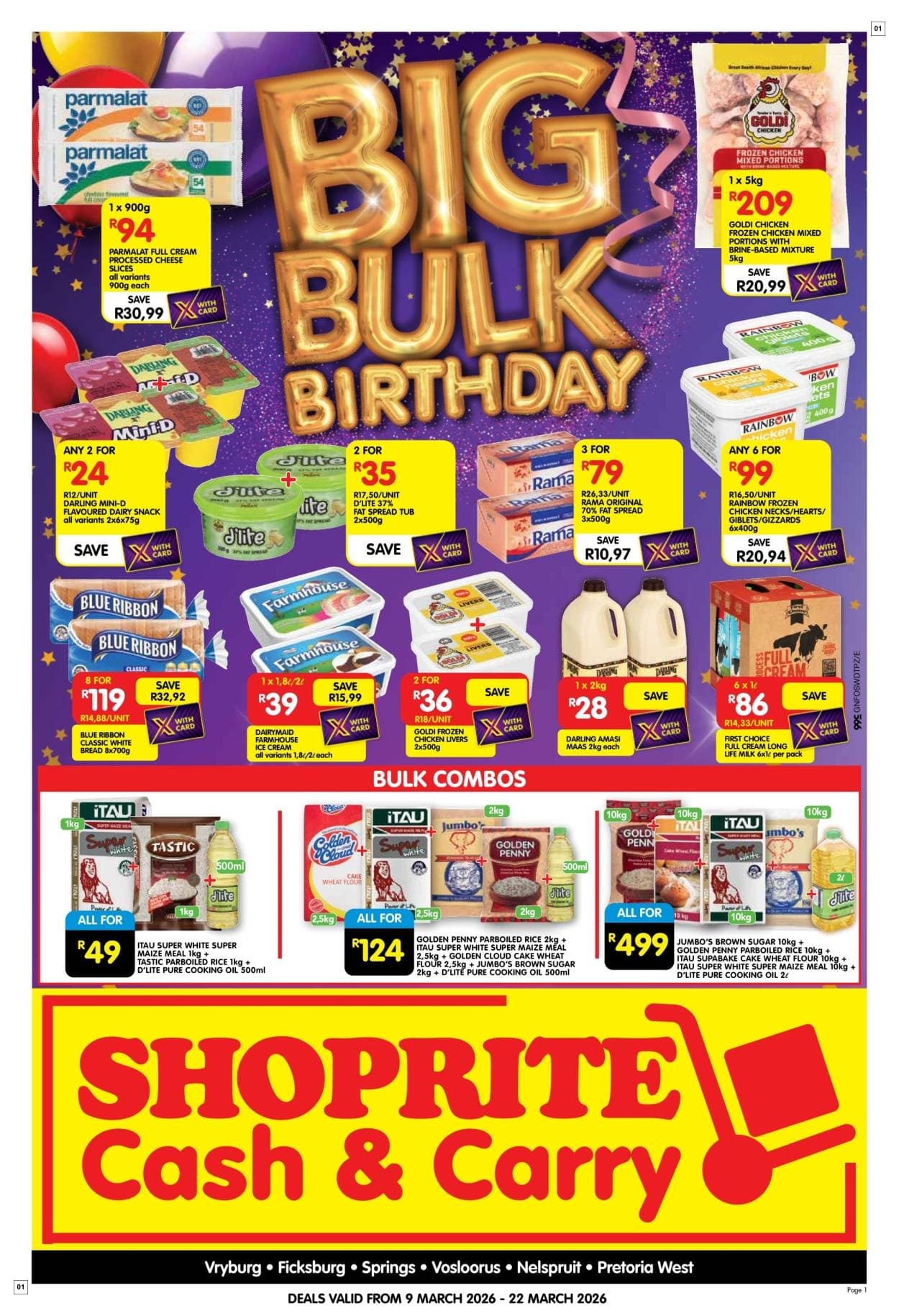 Shoprite Easter Deals Gauteng
