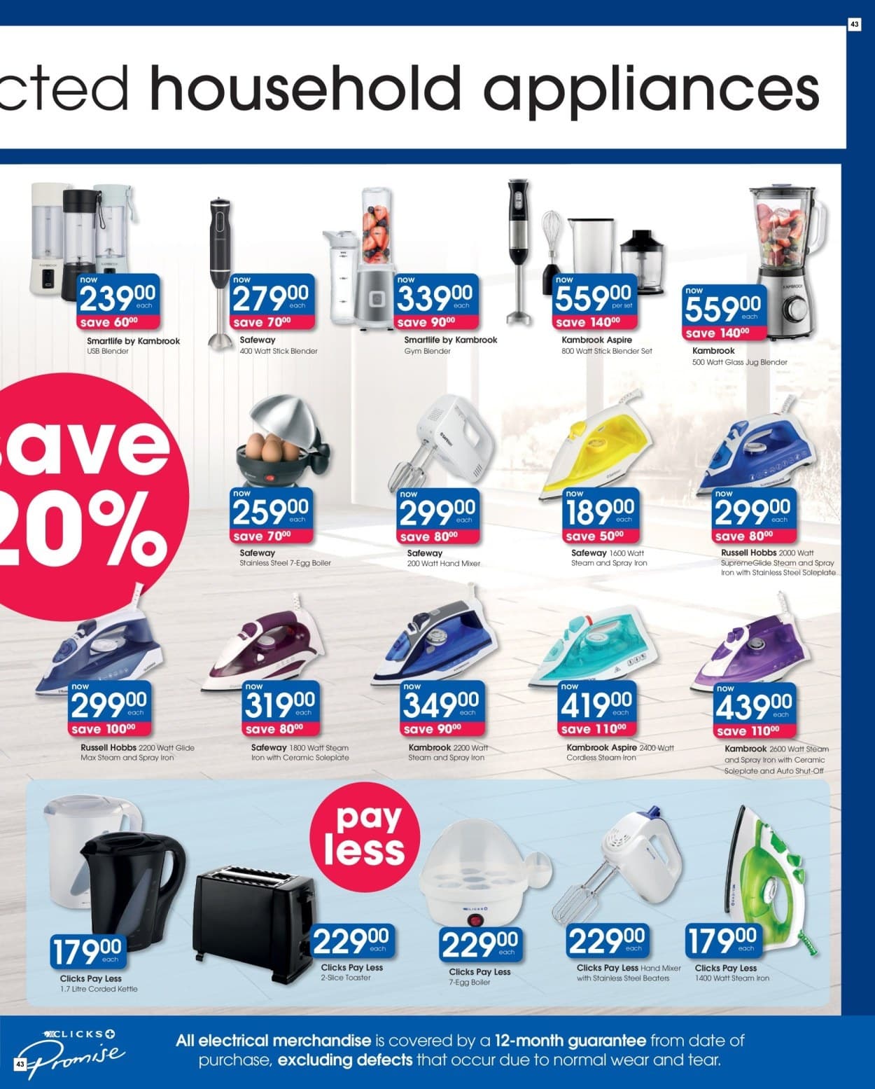 Clicks Specials 11 Mar - 24 Mar - Page 43
