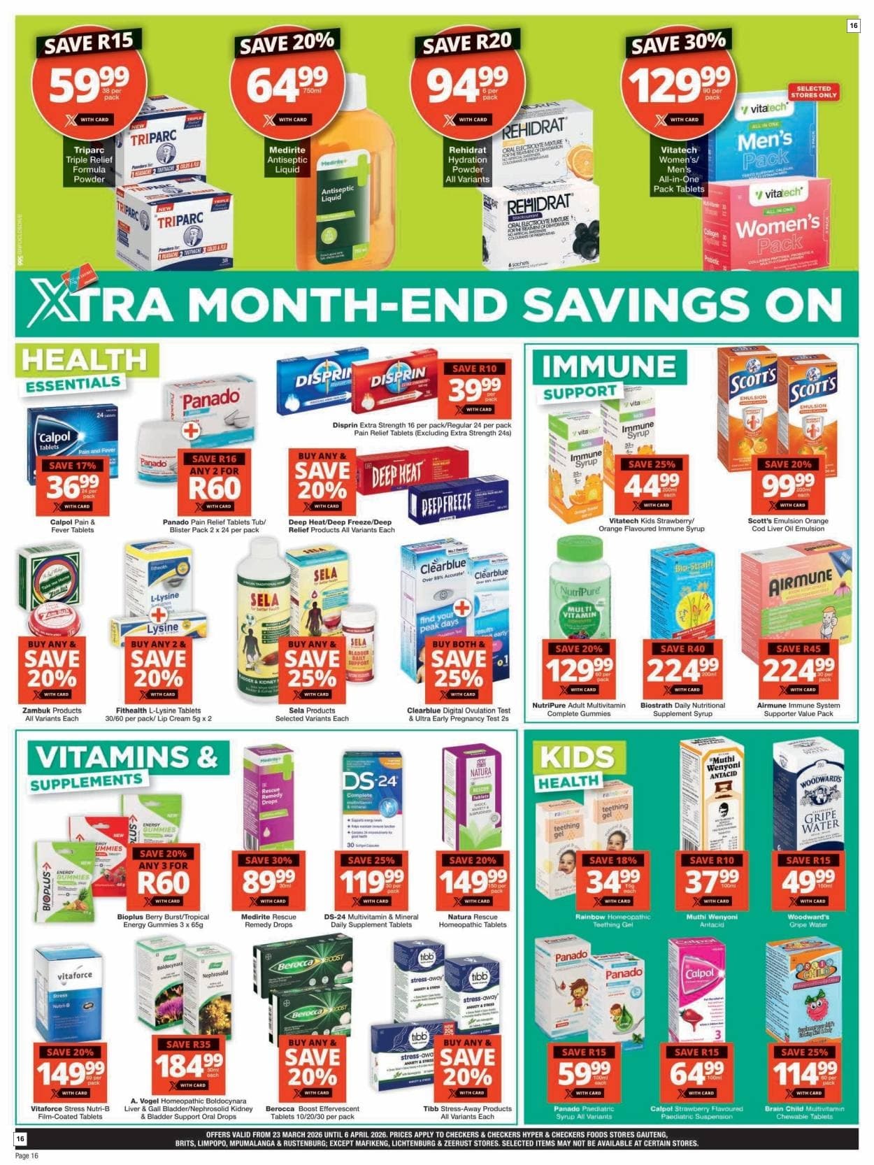 Checkers March Month-end Promotion - Page 16