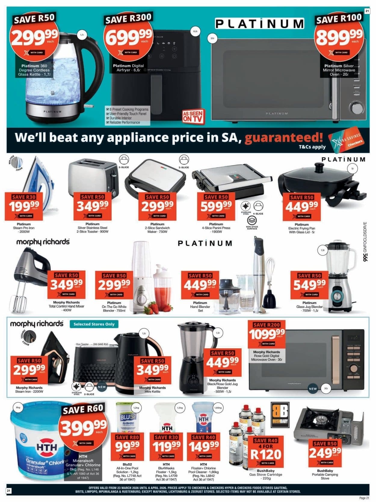 Checkers March Month-end Promotion - Page 21