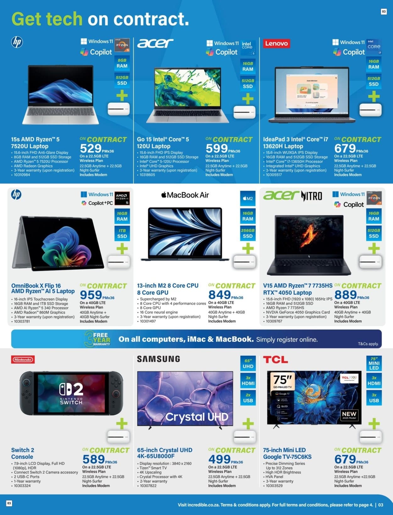 Incredible Connection Specials 04 Mar - 31 Mar - Page 3