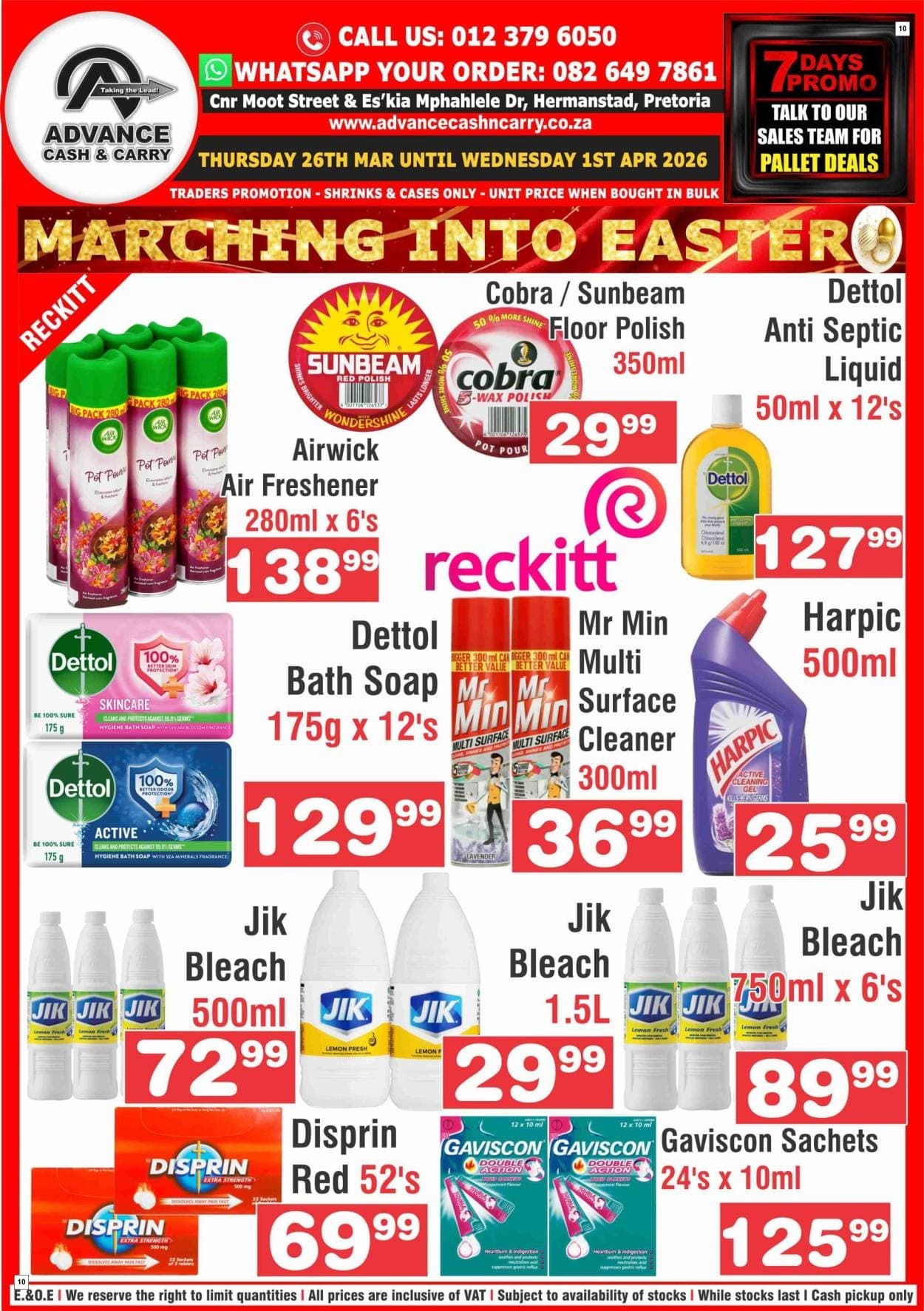 Advance Cash & Carry Catalogue - Marching in - Page 10