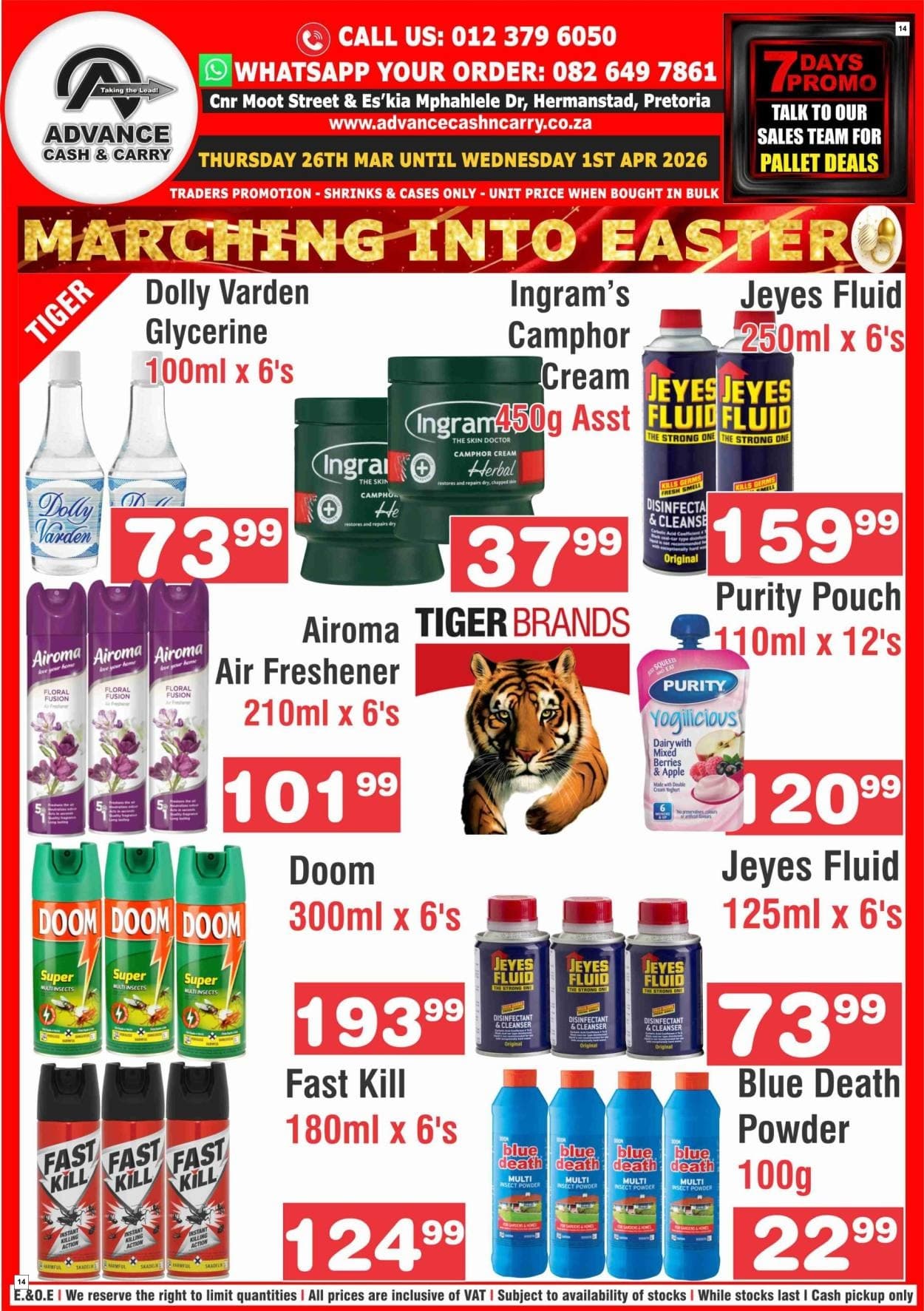Advance Cash & Carry Catalogue - Marching in - Page 14