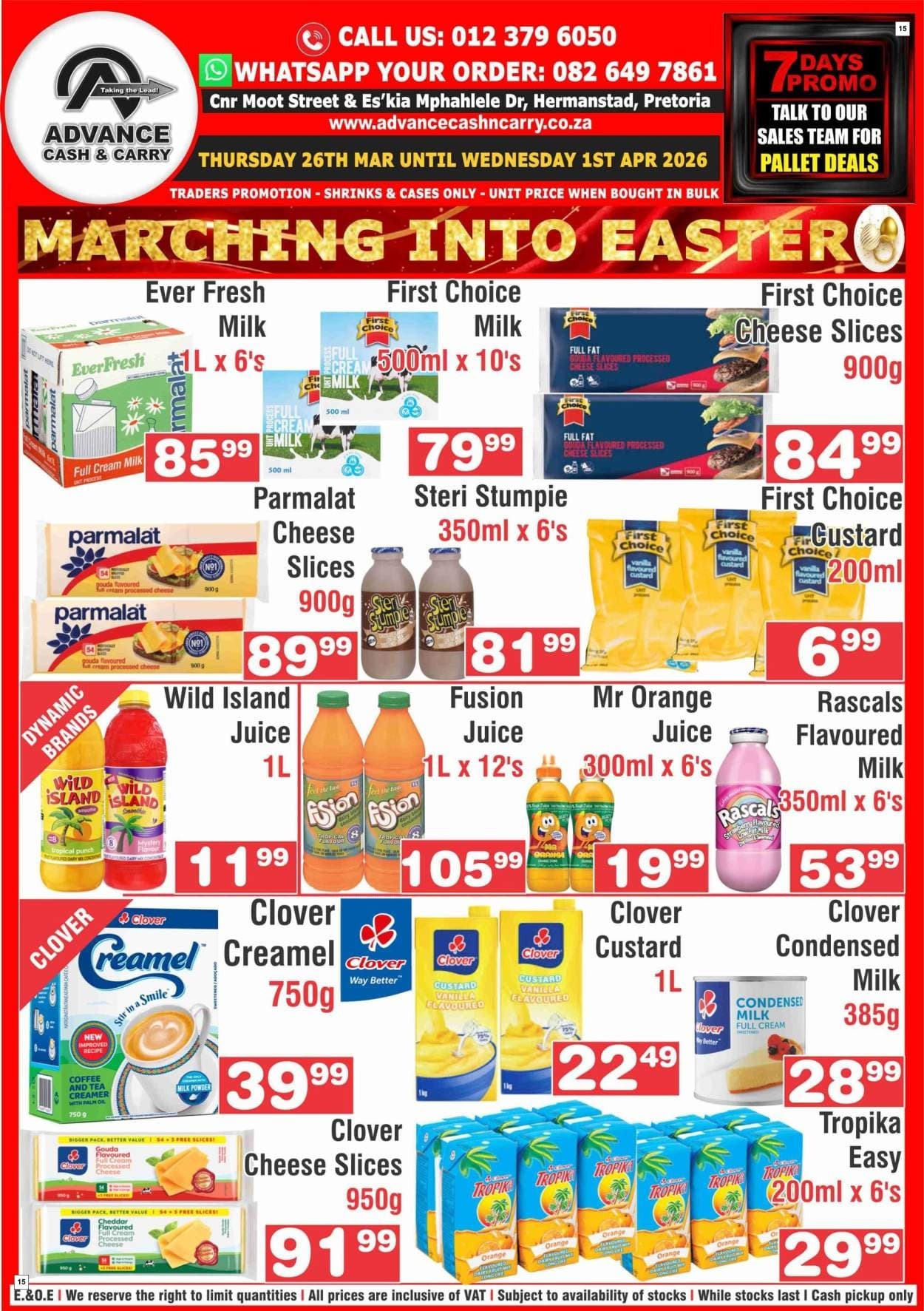 Advance Cash & Carry Catalogue - Marching in - Page 15