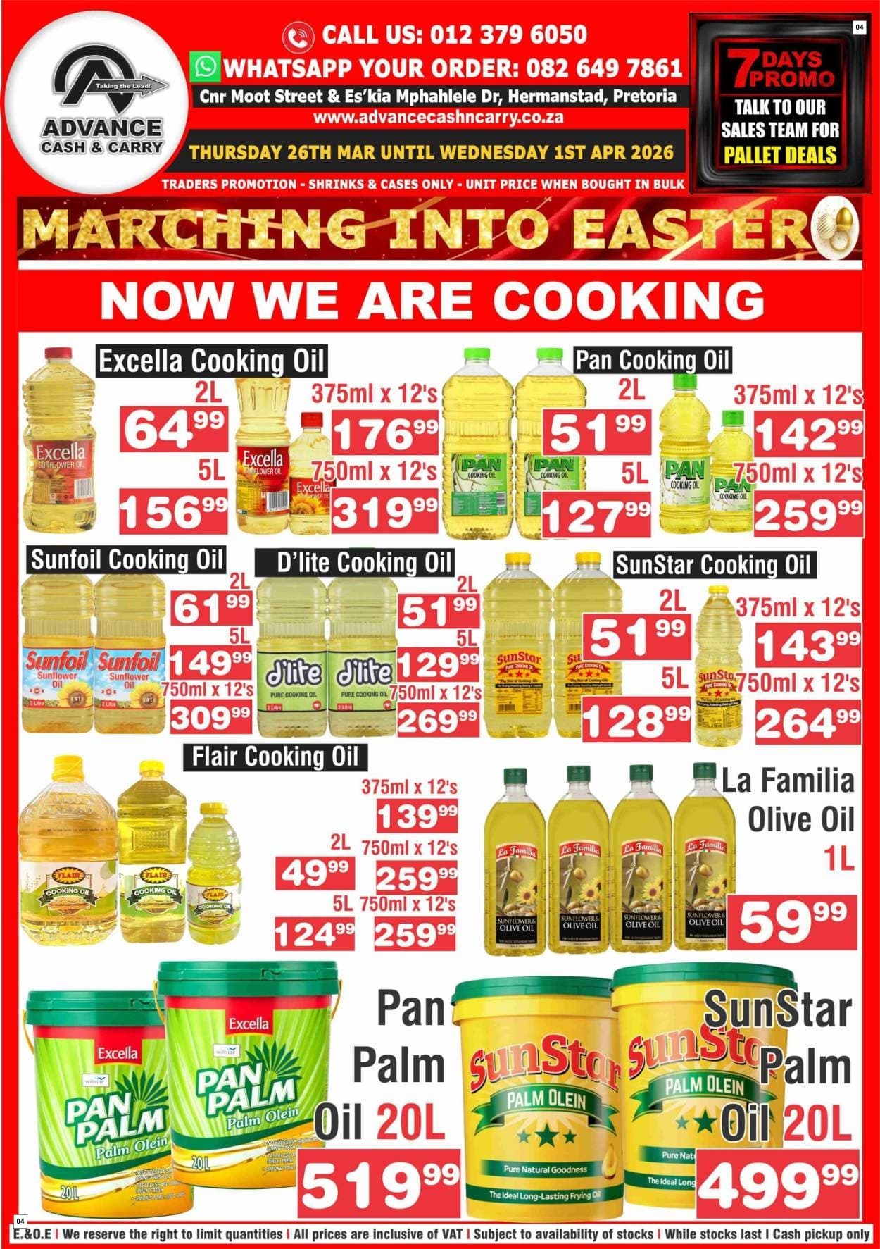 Advance Cash & Carry Catalogue - Marching in - Page 4