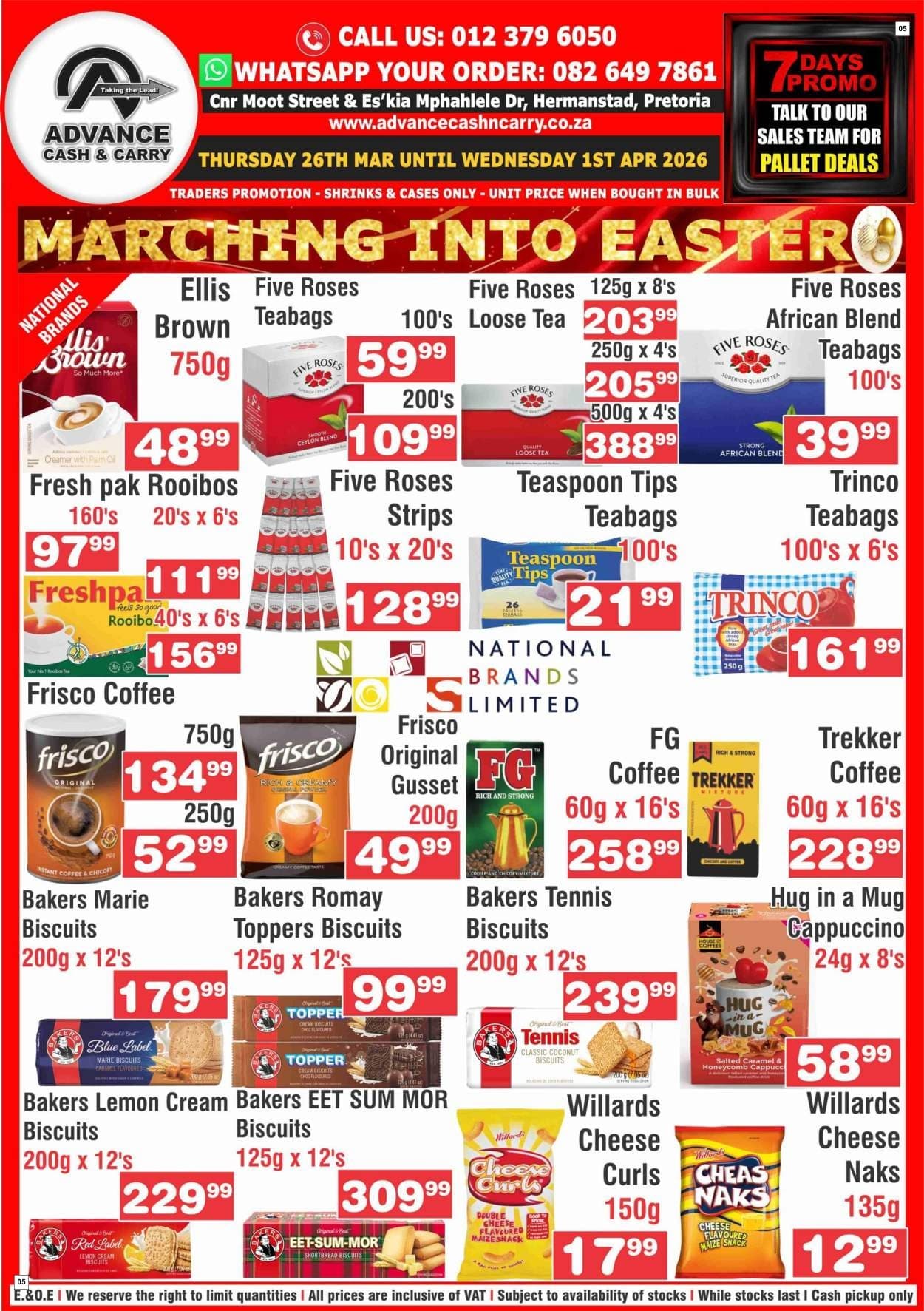 Advance Cash & Carry Catalogue - Marching in - Page 5