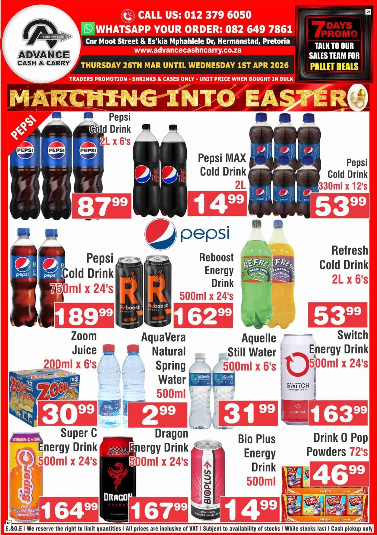Advance Cash & Carry Catalogue - Marching in - Page 6