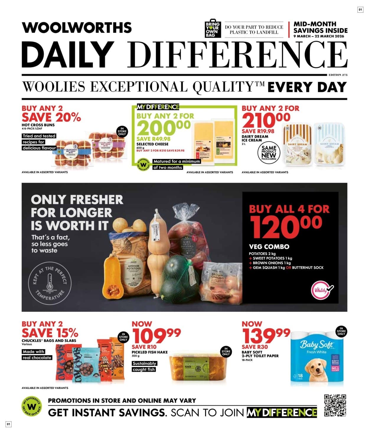 Woolworths Daily Difference