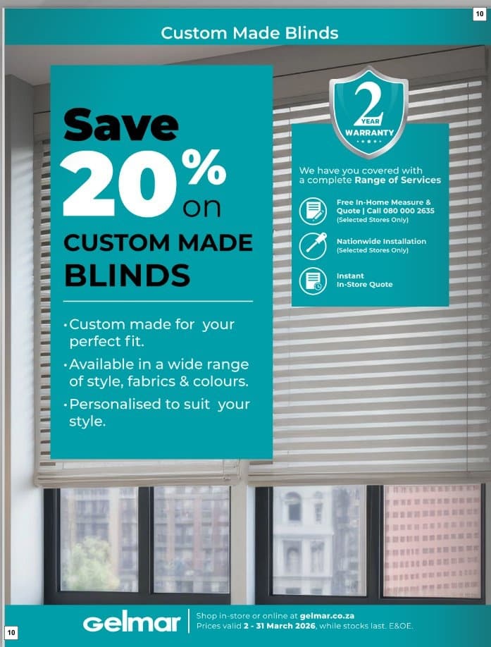 Gelmar Specials 02 Mar - 31 Mar - Page 10