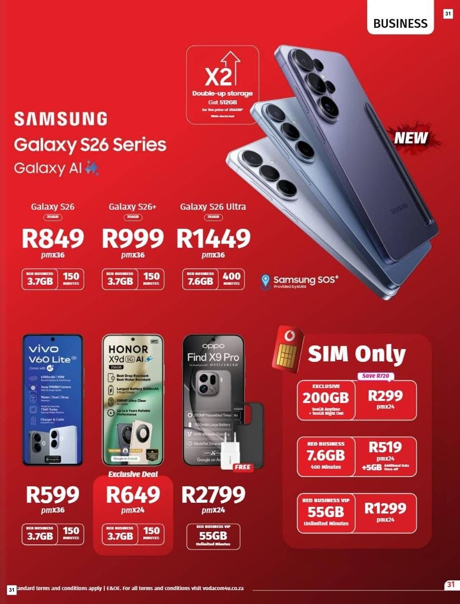 Vodacom Specials 06 Mar - 01 Apr - Page 31