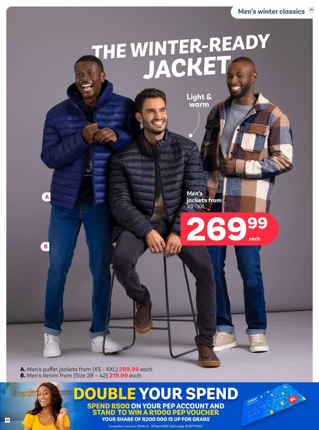 Pep Stores Adult Winter Essentials 2026 - Page 4