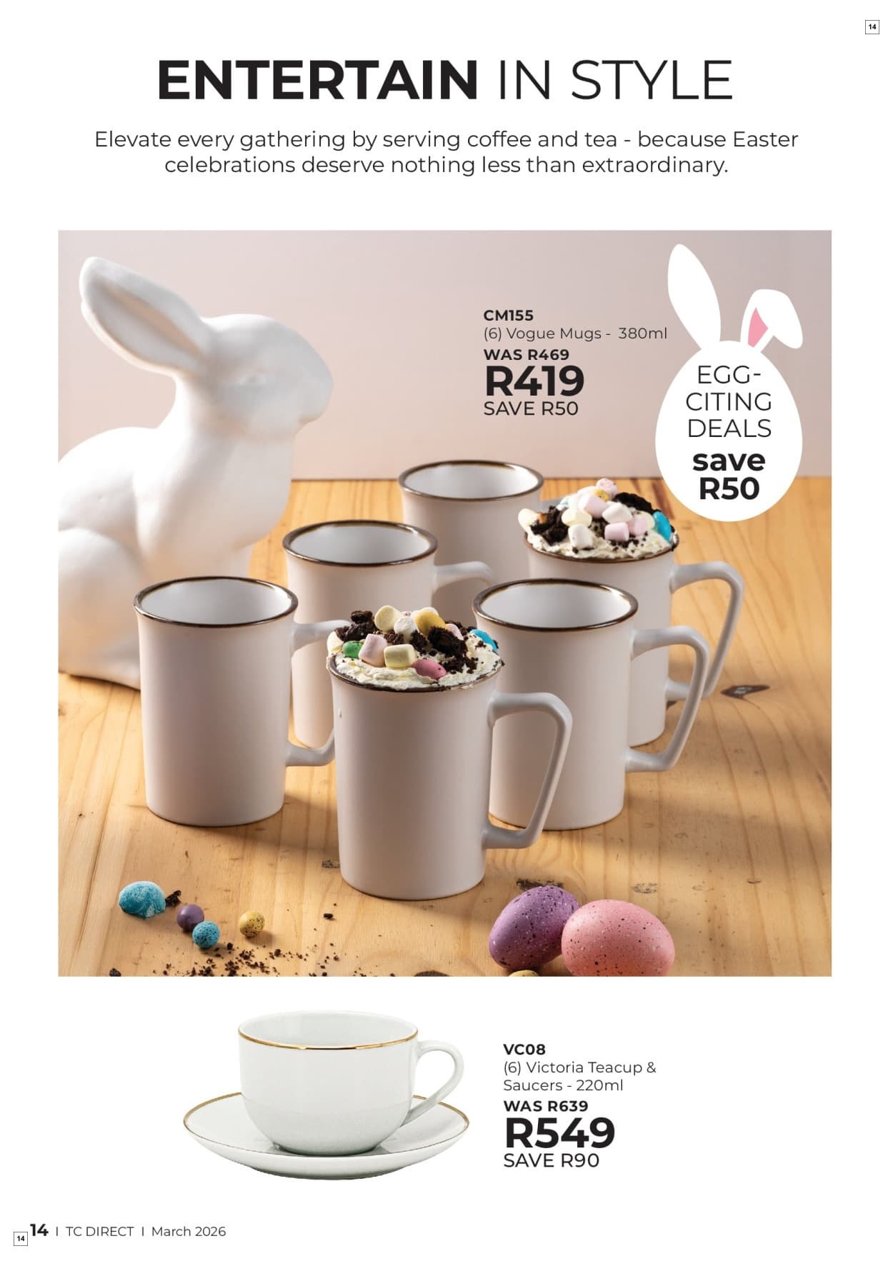 Table Charm Direct Specials 01 Mar - 31 Mar - Page 14