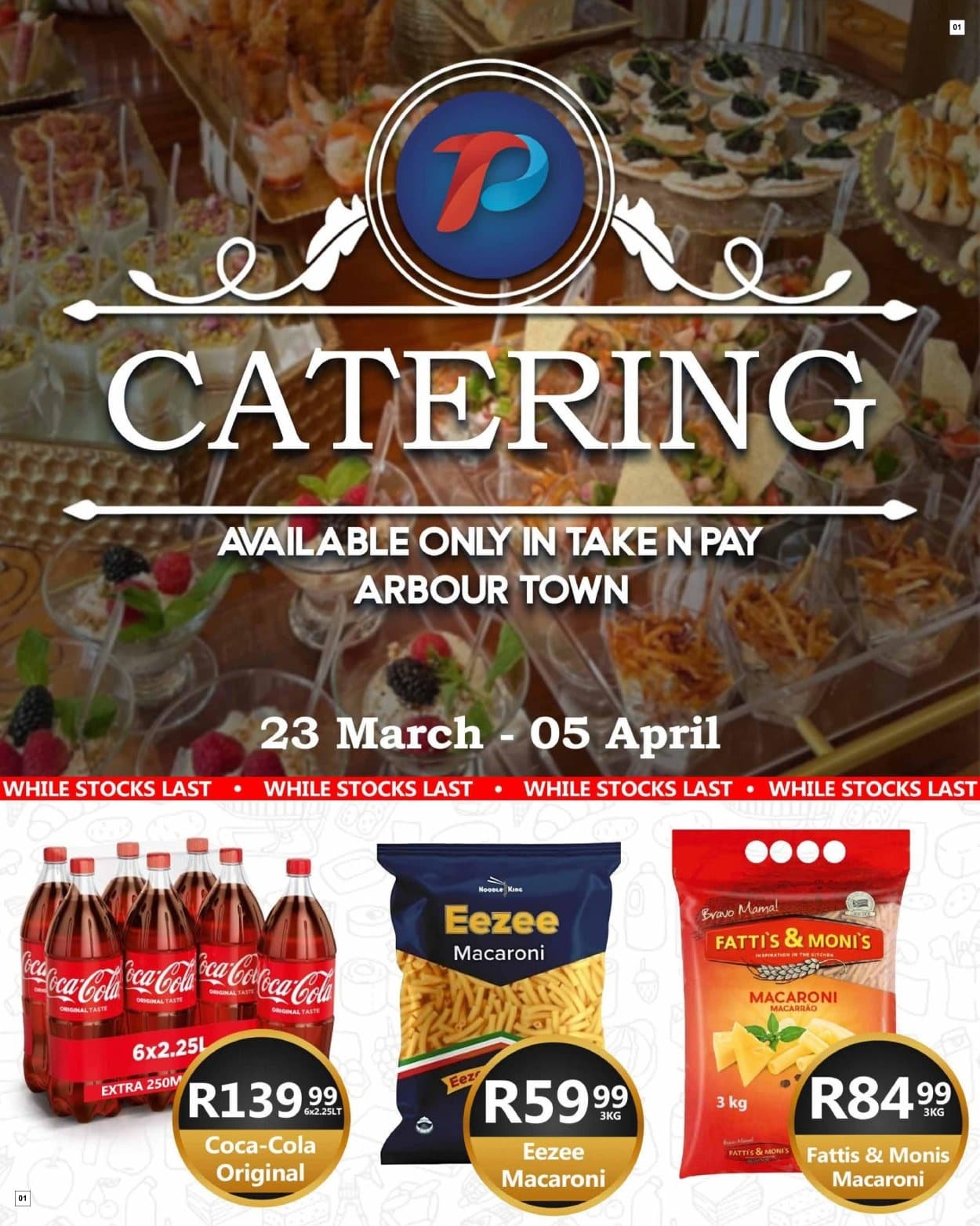 Take N Pay Specials 23 Mar - 05 Apr