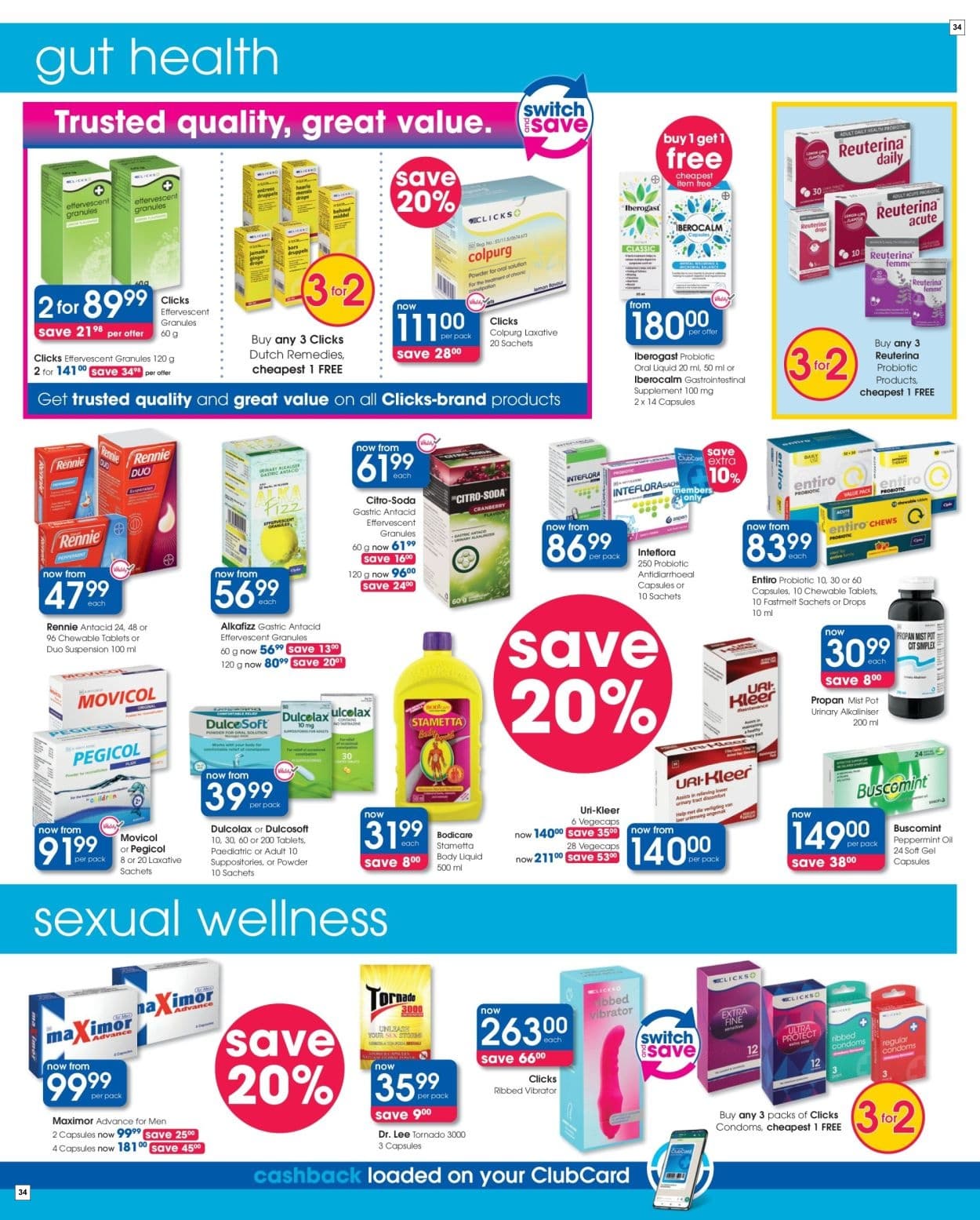 Clicks Specials 25 Mar - 08 Apr - Page 34