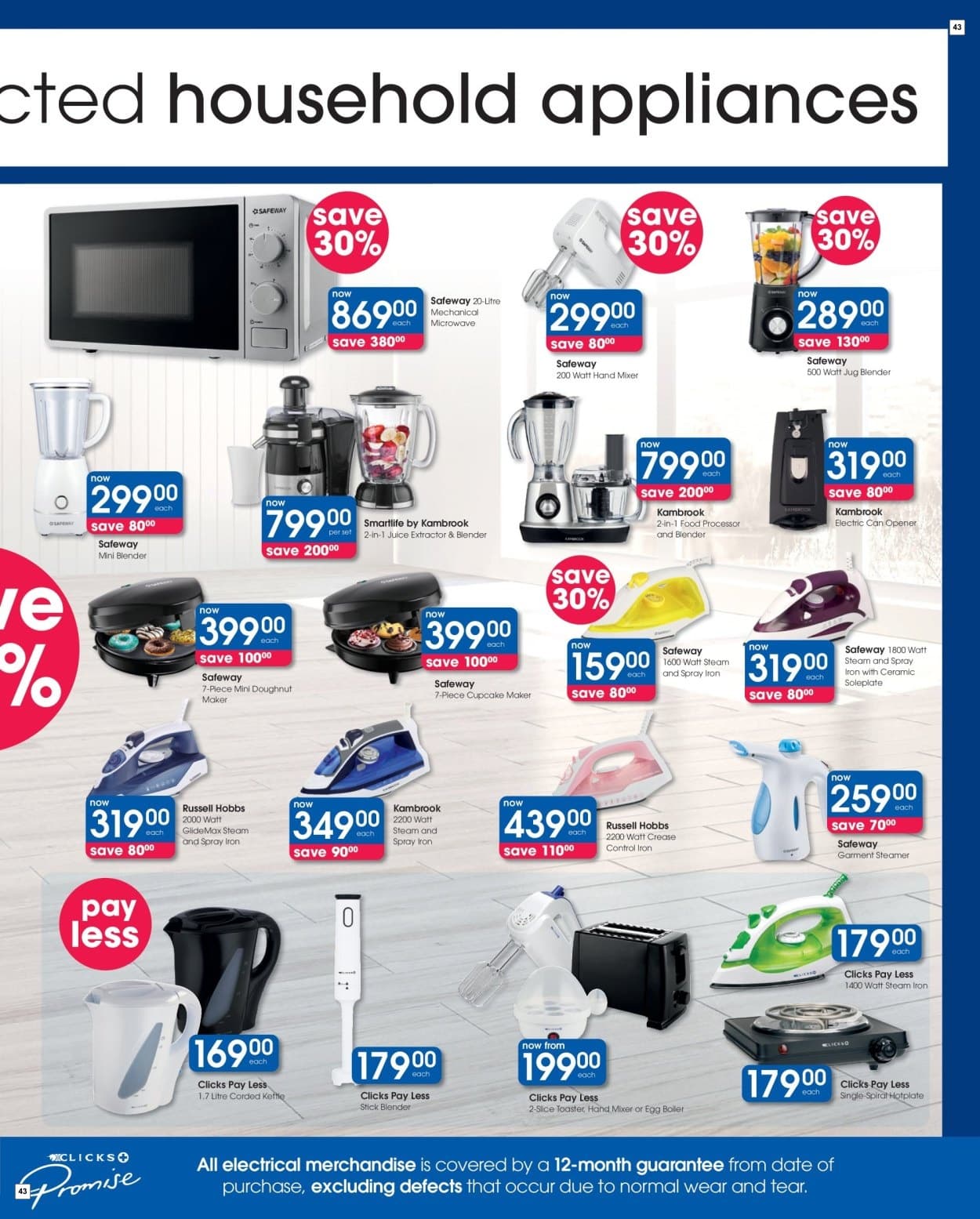 Clicks Specials 25 Mar - 08 Apr - Page 43